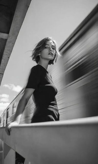 Urban Elegance in Motion