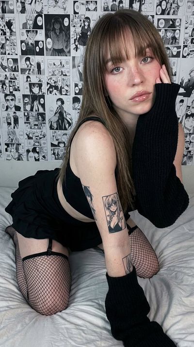 Monochrome Manga Dreams: A Portrait of Serenity