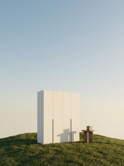 Nano banana pro rests on a grassy hill during golden hour