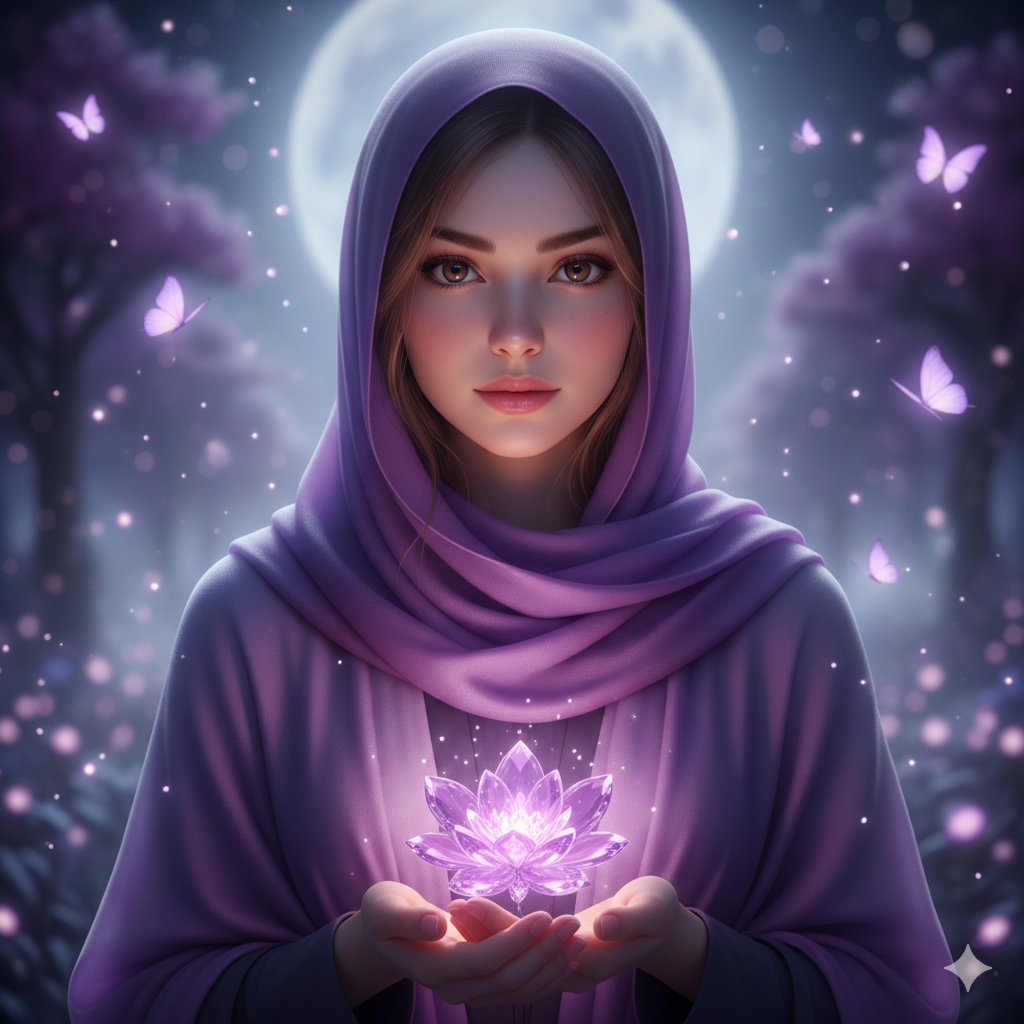 Moonlit Serenity: A Cinematic Portrait of Magic