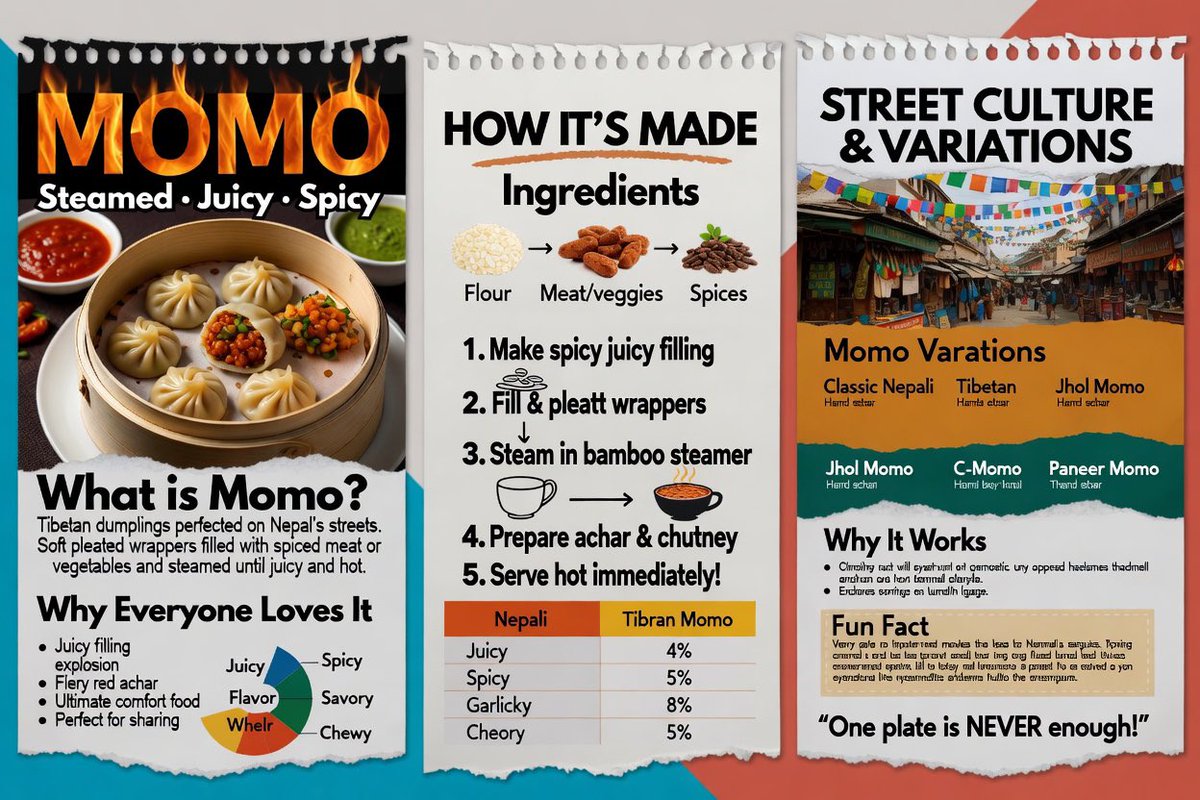 Momo Magic: Nepal’s Juicy Street Dumplings Unfolded