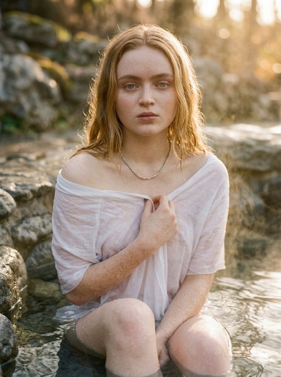 Golden Hour by the River