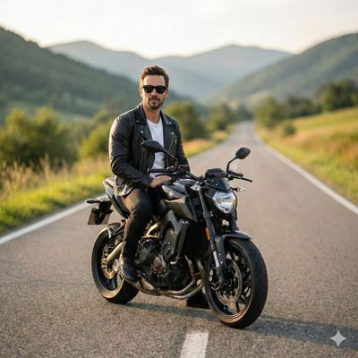 The Confident Rider: A Cinematic Portrait