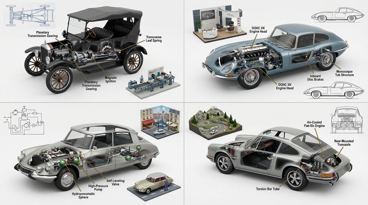 Classic Cars Reimagined: Engineering and Innovation Revealed
