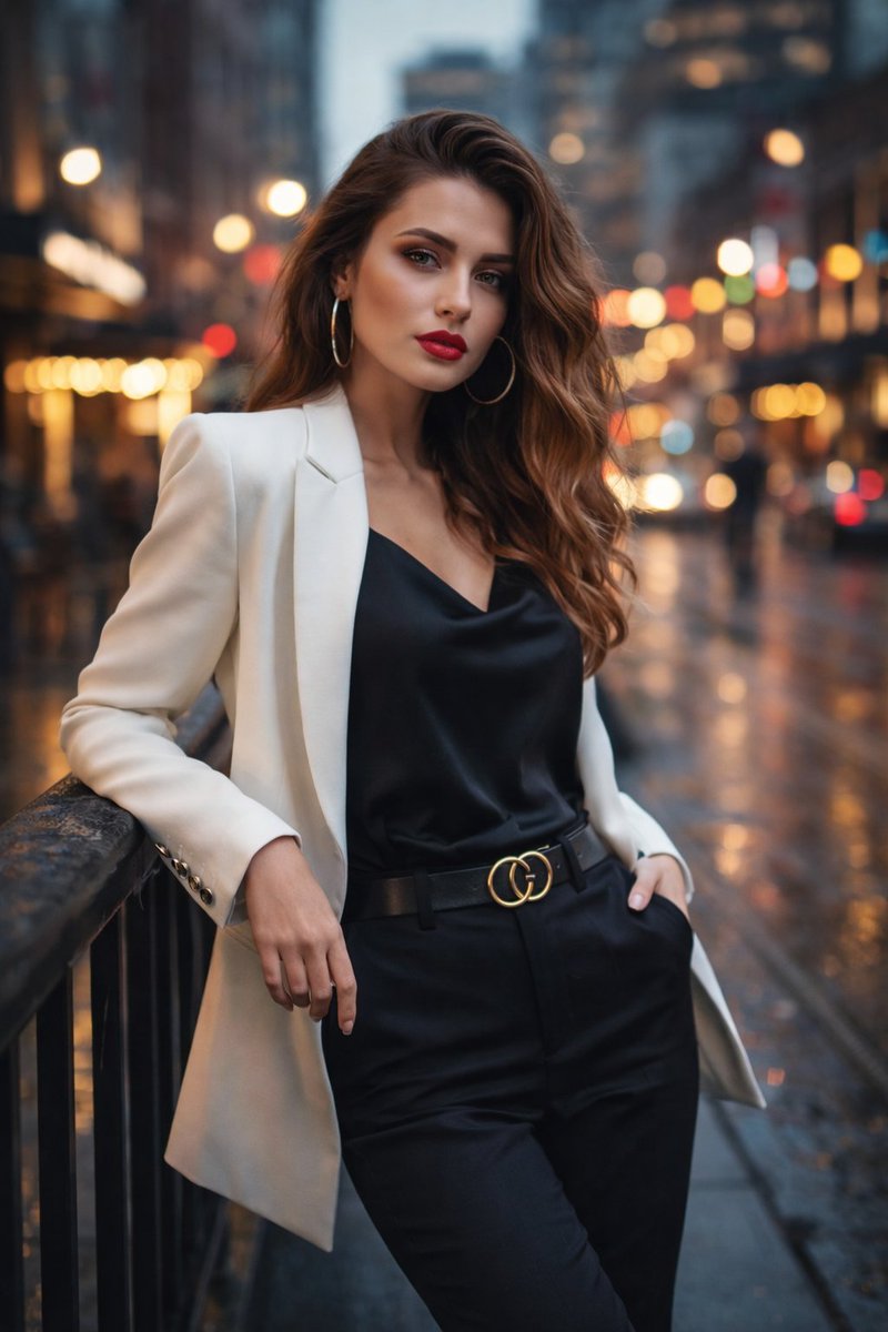 Urban Serenity: A Cozy Portrait