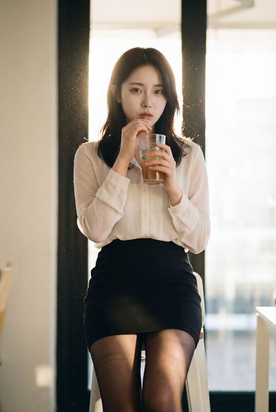 Ethereal Luminosity: A Portrait of Korean Idol Beauty