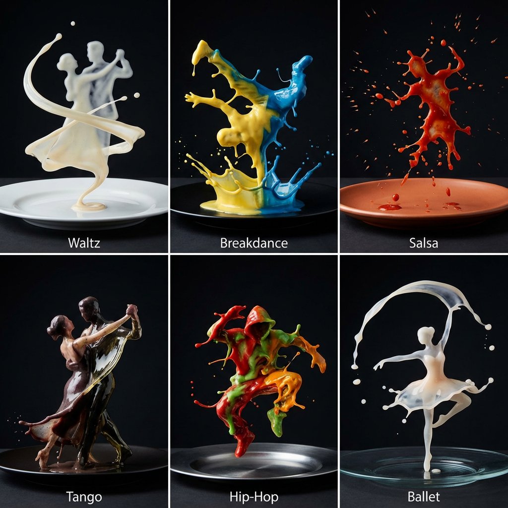 Syrupy Dance: A Culinary Performance