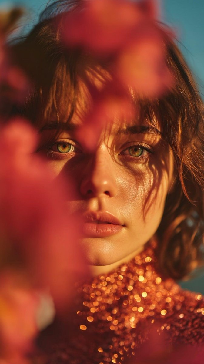 Spring Elegance: A Poetic Portrait