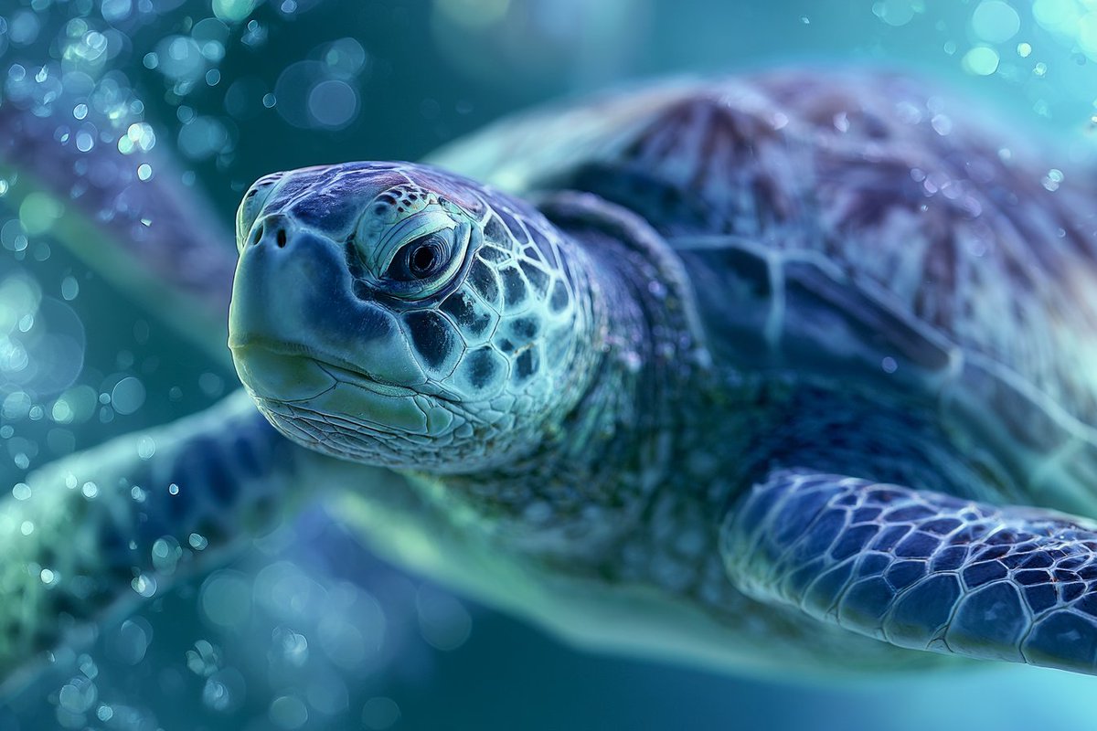 Mystical Underwater Realm of Soft Lights