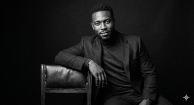 Timeless Monochrome Portrait with Dramatic Chiaroscuro Lighting