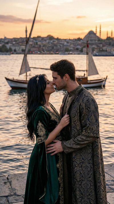 A Kiss by the Bosphorus: Ottoman Romance Unfolds