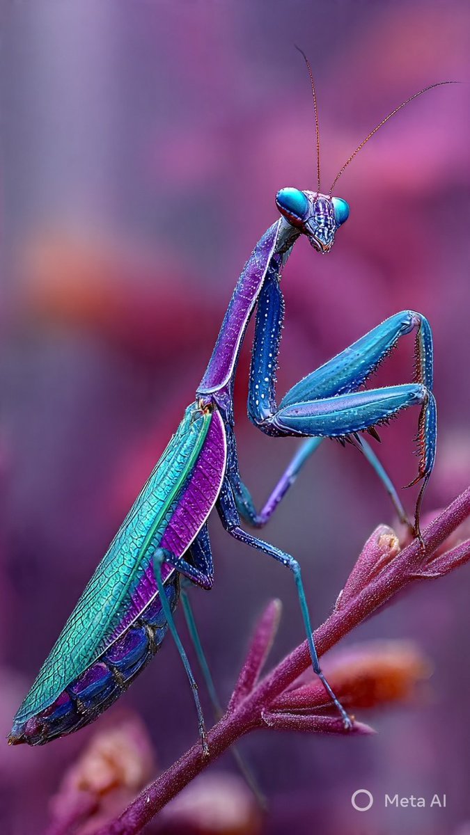 Vibrant Mantis: A Macro Wonderland