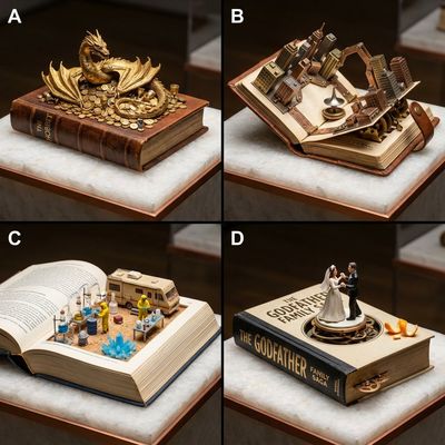 Literary Treasures: A 2x2 Museum of Imagination