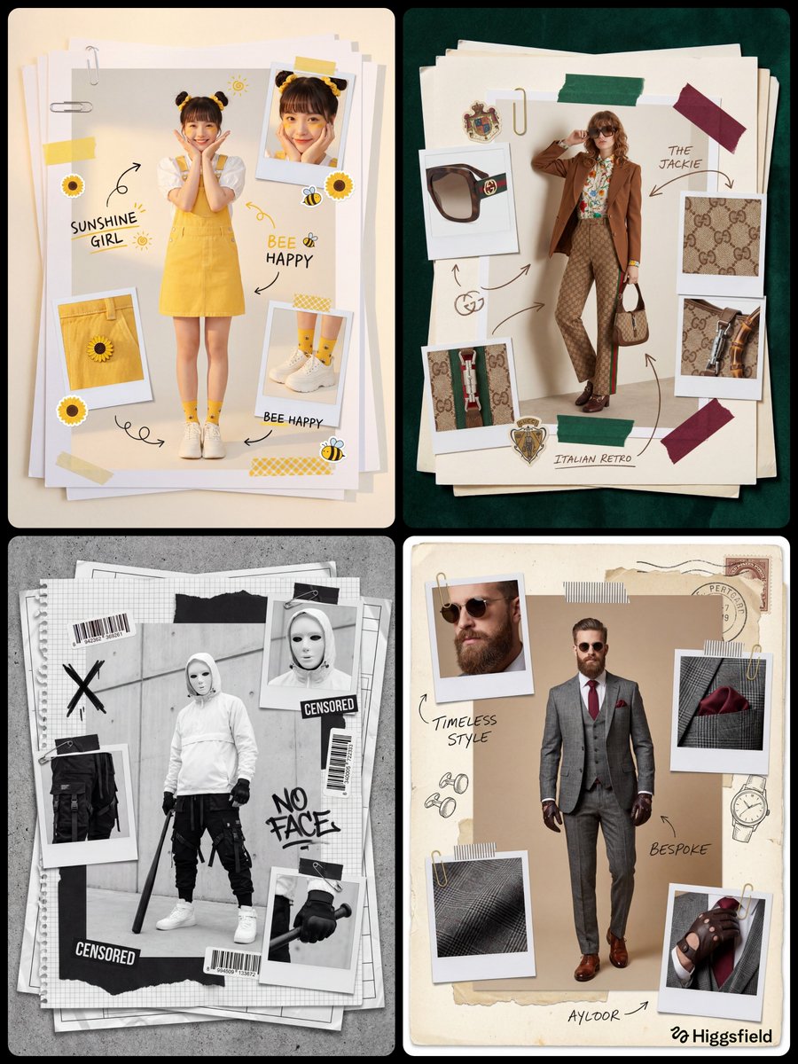 Chic Collages: A Fashion Scrapbook Adventure