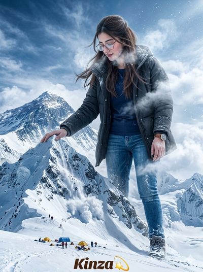 Majestic Serenity: The Colossal Guardian of Everest