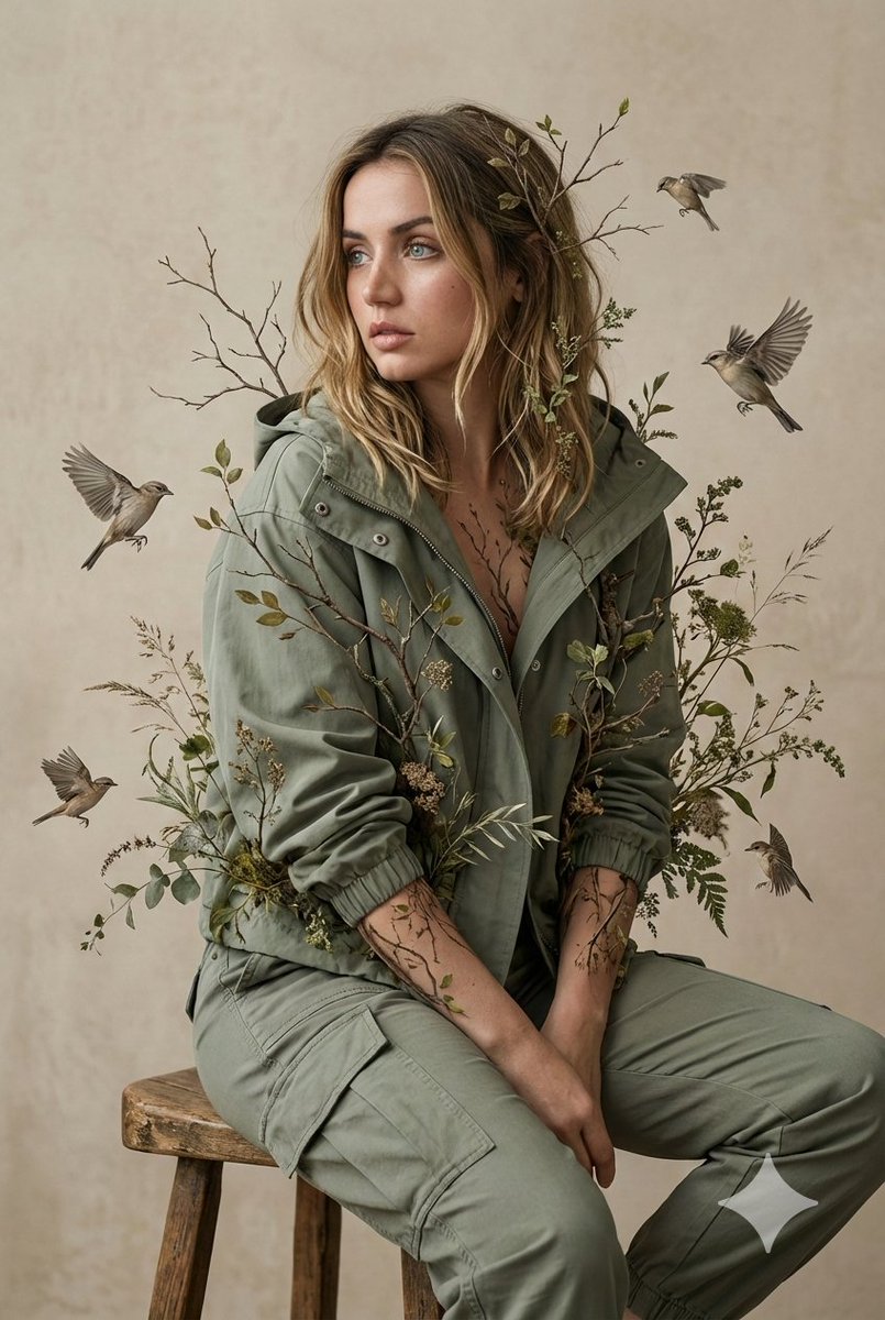 A Serene Fusion of Nature and Humanity