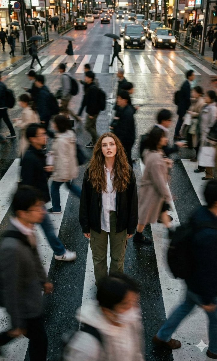 Stillness Amidst the Urban Rush
