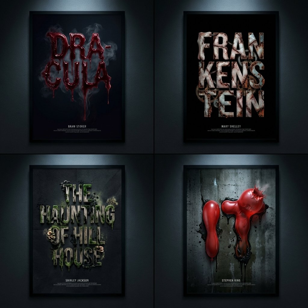 Typographic Horror: Crafting Letters as Living Nightmares