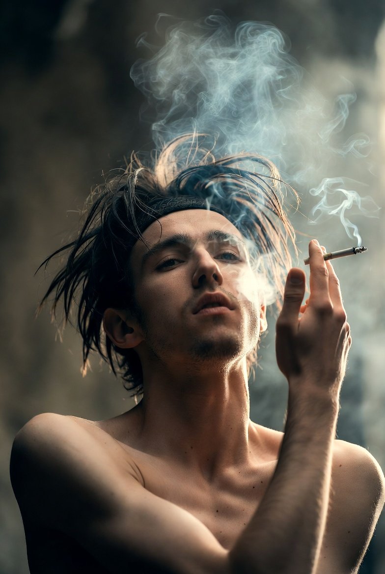 Cinematic Edge: A Portrait of Youth and Rebellion