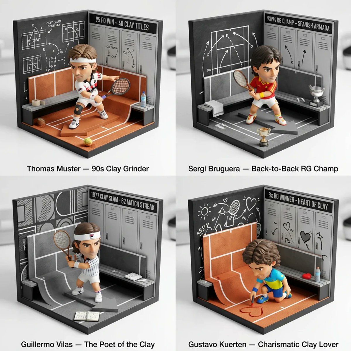 Lesser-Known Legends in Hyper-Realistic Miniature Form