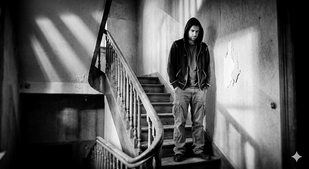 Shadows of Solitude in a Decaying House