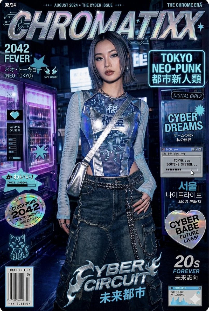Futuristic Fashion Icons: CHROMATIXX Unleashed
