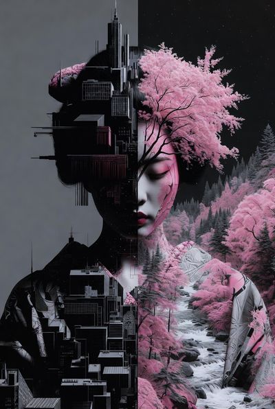 The Duality of Existence: Geisha in Contrast