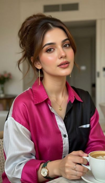 Timeless Elegance in a Hyper-Realistic Portrait