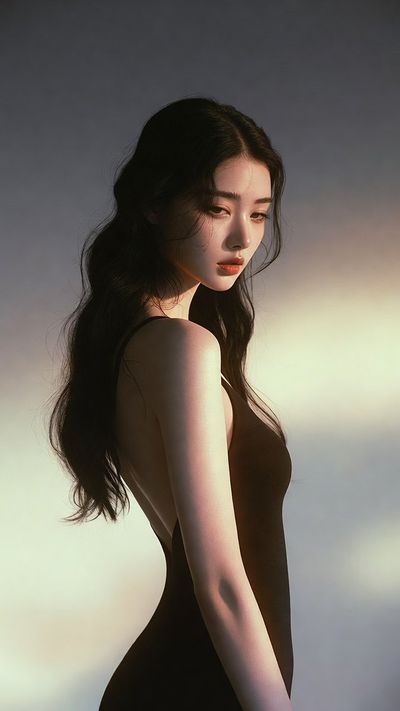 Graceful Elegance in Gradient Light