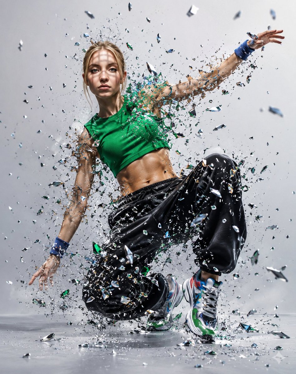 Shattered Motion: Urban Dance in Hyper-Realism