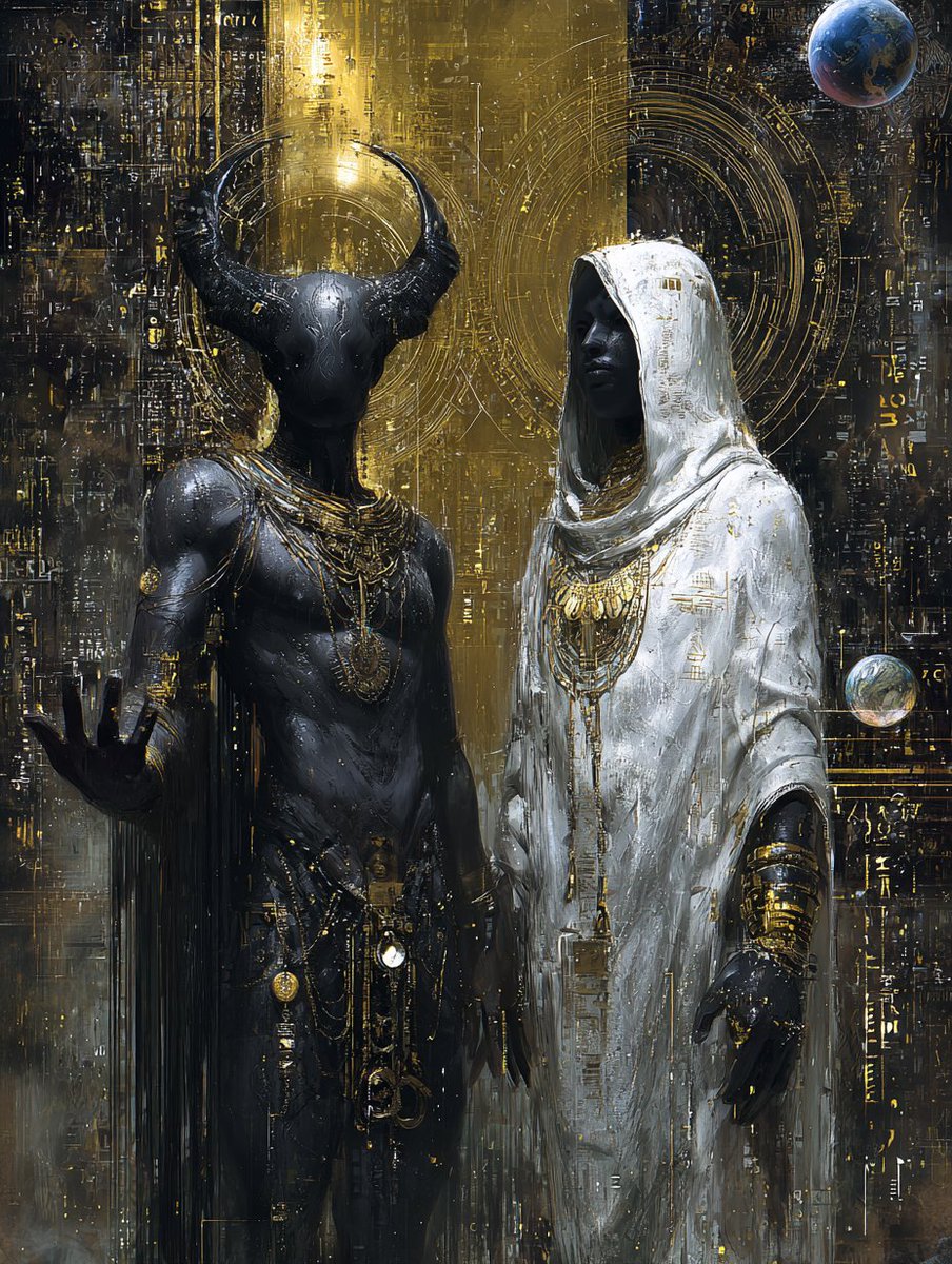 Dual Deities: Guardians of the Ancient Realm