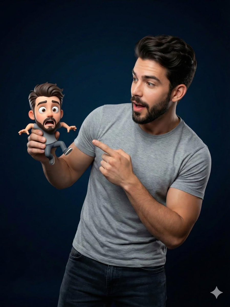 A Playful Portrait: Reality Meets Pixar Magic