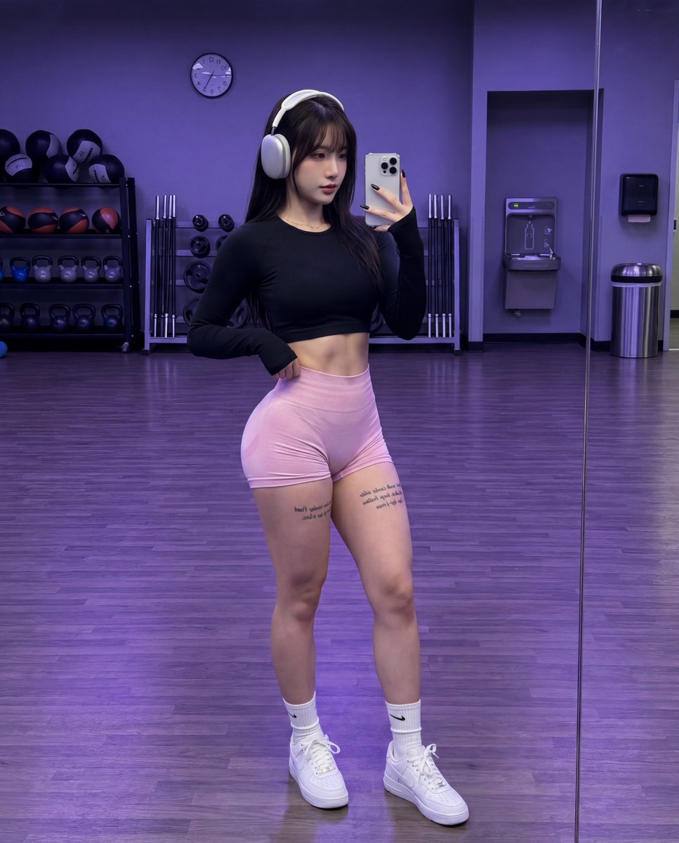 Neon Gains: The Aesthetic Fitness Journey