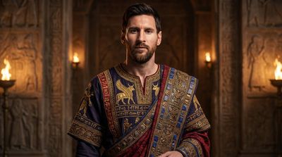Majestic Assyrian Royal Portrait