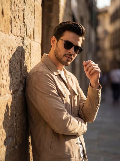 Golden Hour Street Style Portrait