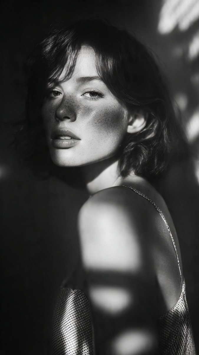 Elegance Enveloped in Shadows