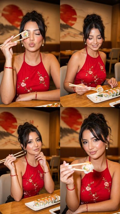Sushi Date Night: Playful Fashion in Every Bite