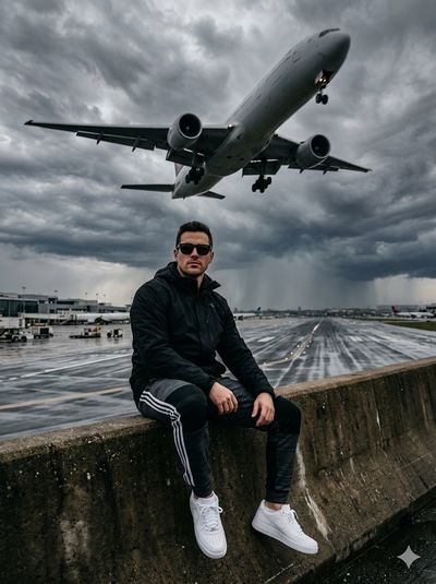 Power in the Calm: A Portrait of Contrasts at the Runway