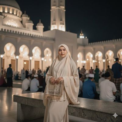 Serenity Amidst Sacred Walls: A Night at the Mosque