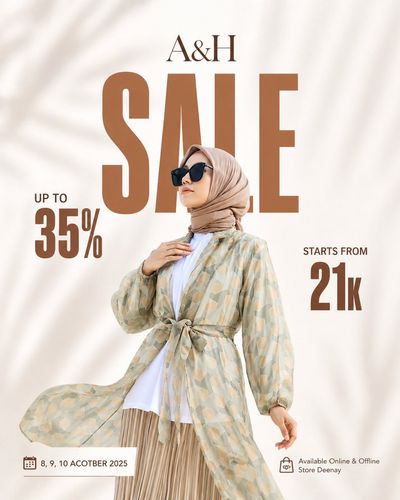 Minimalist Luxury Fashion Sale Poster