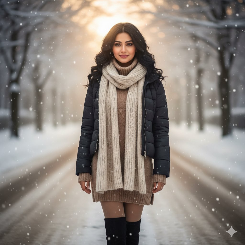 Ethereal Elegance: A Winter’s Embrace