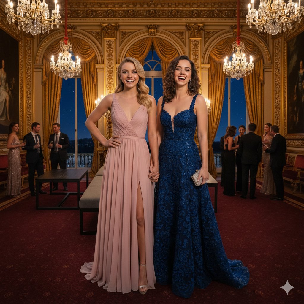 A Night of Elegance: Sydney Sweeney & Ana de Armas at a Royal Dinner