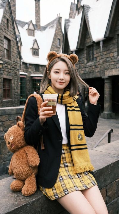 A Day in Hogsmeade: Hufflepuff Vibes & Butterbeer