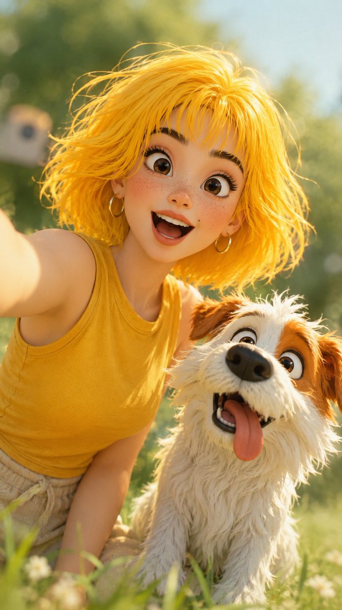 Joyful Moments in Golden Light