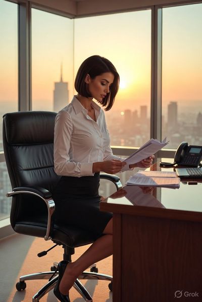 Empowered Elegance in Corporate Spaces