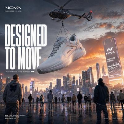 Sky-high Luxury: The Nova Sneaker Takes Flight