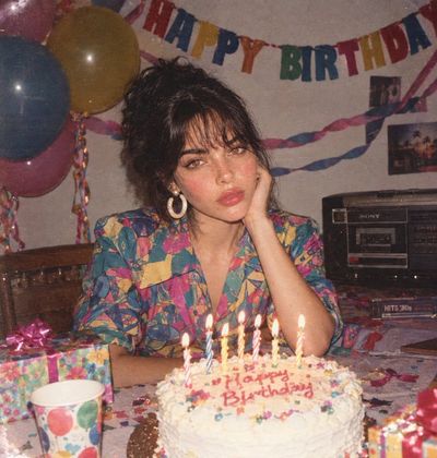 Joyful 1980s Birthday Party With Authentic Flash And Film Grain