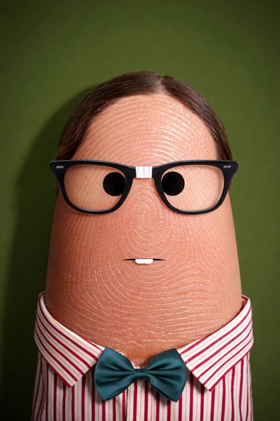 When Fingers Get Human: A Surreal Portrait