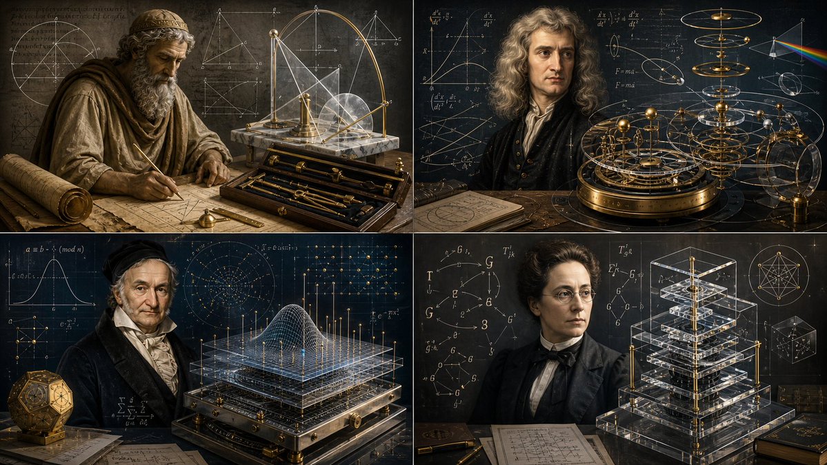 Mathematical Legends: A Visual Odyssey