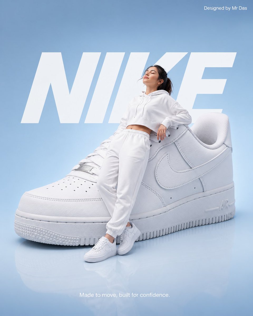 Bold Minimalism: Nike Sneakers Take Center Stage